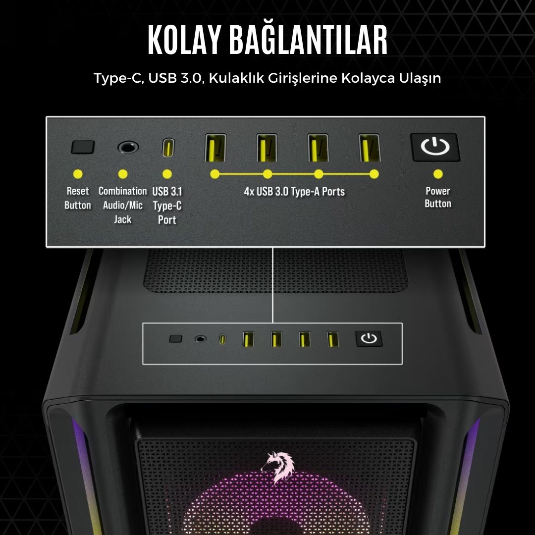 Tİ-GAME TORU X AI TRX2501W ULTRA 9 48GB DDR5 1TB M.2 SSD 16GB RTX 5080 SIVI SOĞUTMA 1200W 80+G W11P Tİ-GAME TORU X AI TRX2501W ULTRA 9 48GB DDR5 1TB M.2 SSD 16GB RTX 5080 SIVI SOĞUTMA 1200W 80+G W11P